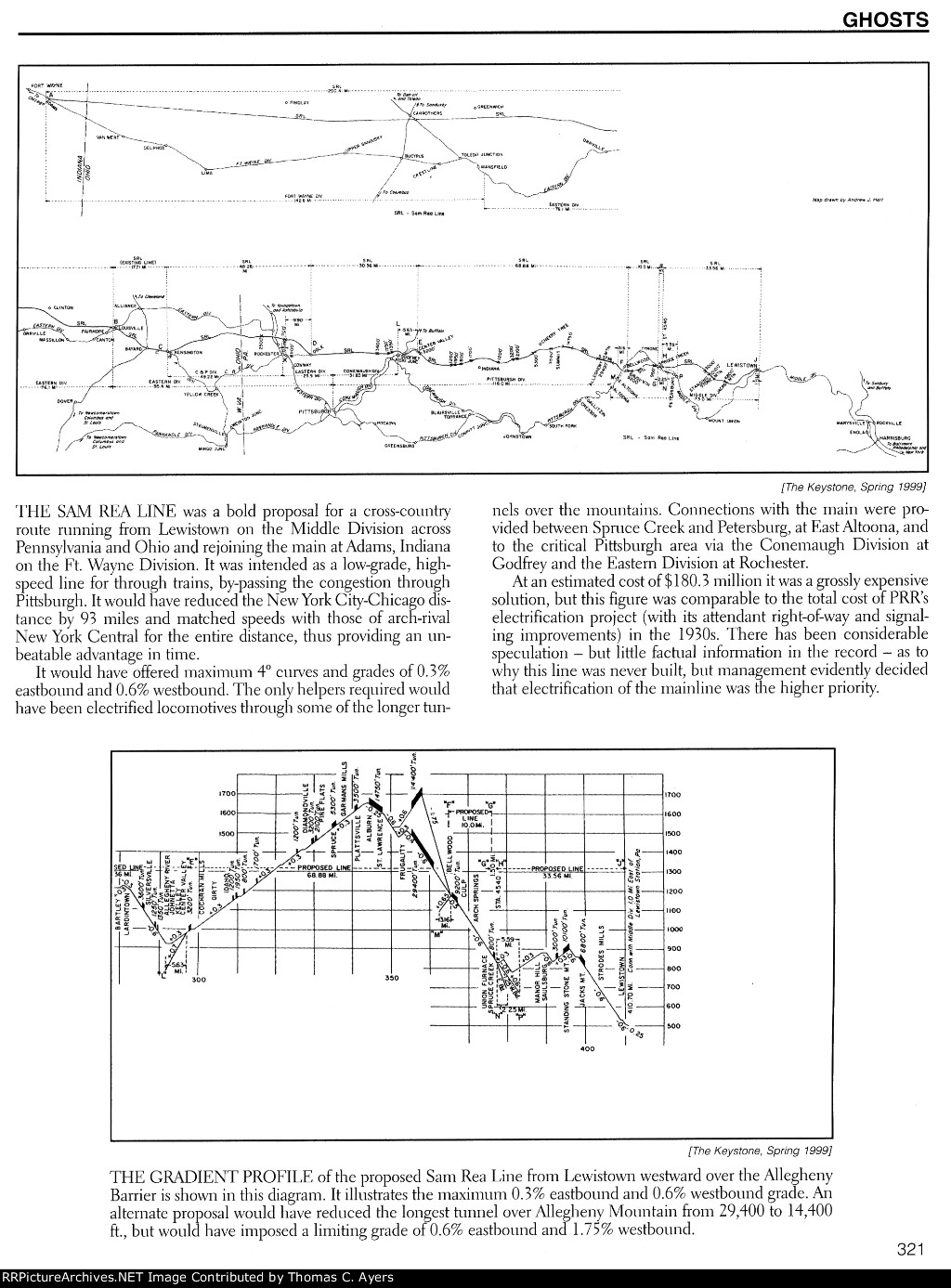 "The Sam Rea Line," Page 321, 2001