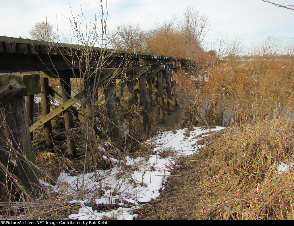 Cissna Park, IL, C&EI Railroad Trestle