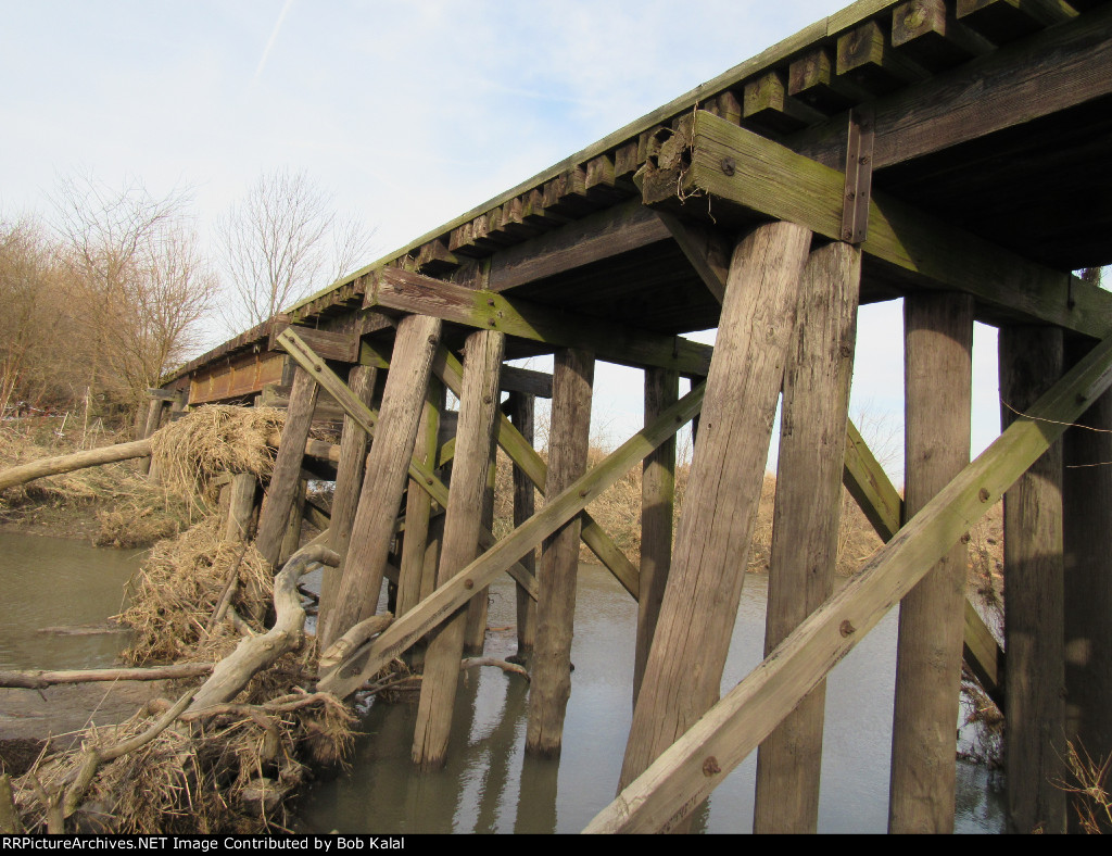 Cissna Park, IL, C&EI Railroad Trestle