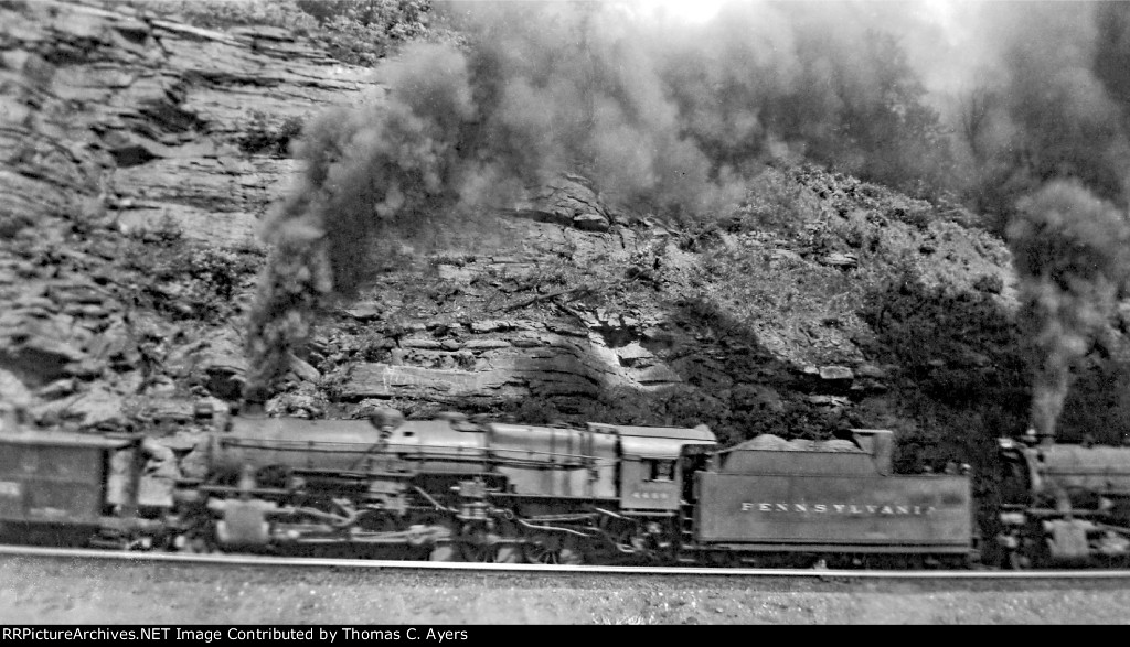 PRR Westbound Freight Train, c. 1952