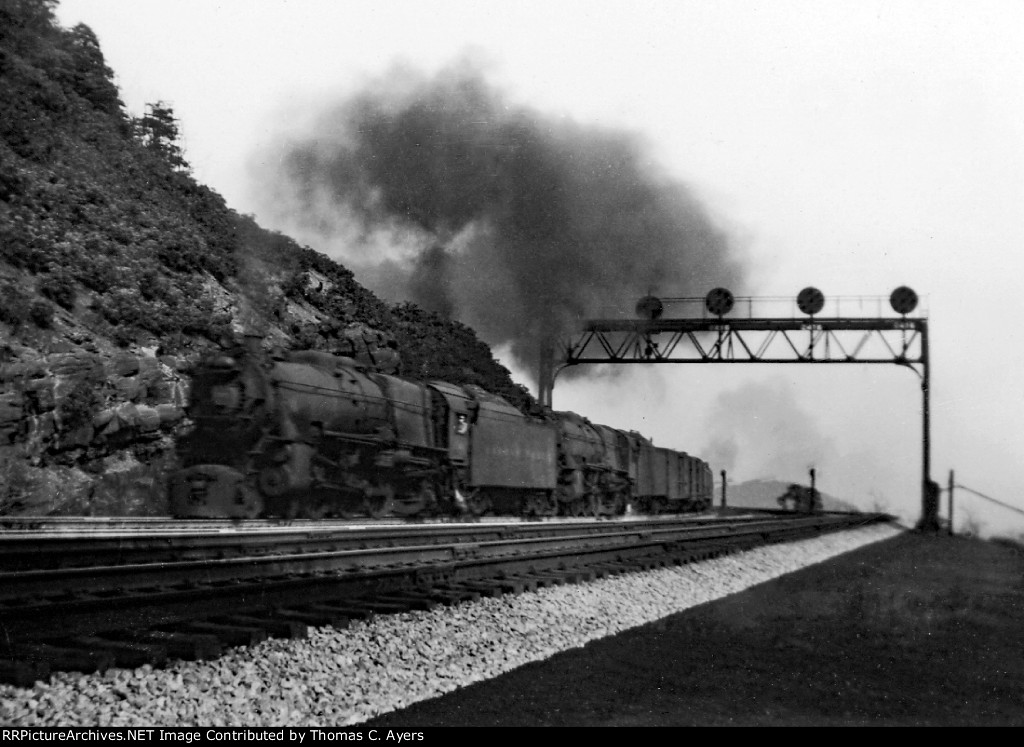 PRR Westbound Passenger Train, c. 1952