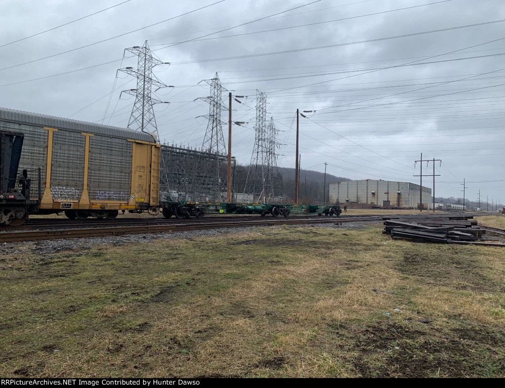 Various railcars in for repairs