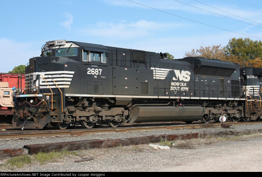 2687 trailing on 350