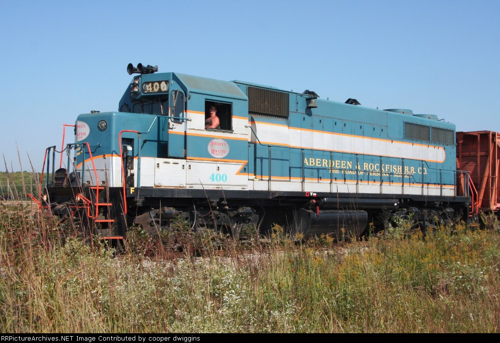 Aberdeen & Rockfish 40? @ the Hoke County Industrial site, soon to be home to an ethanol plant with a 15,000 ft balloon track