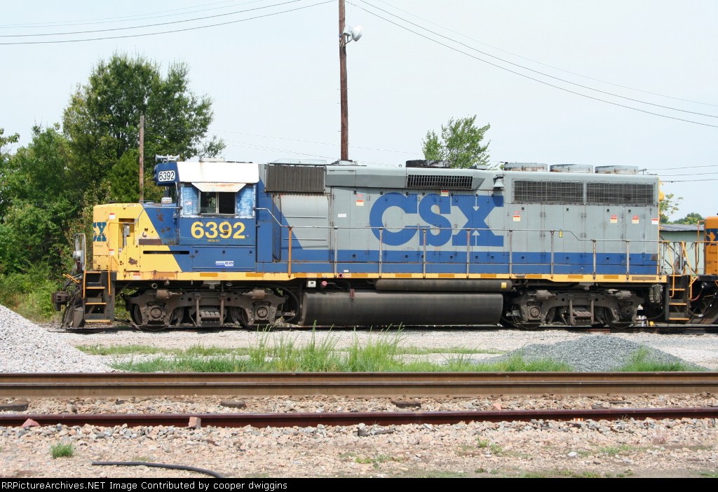 6392 rests at the old Raleigh turntable