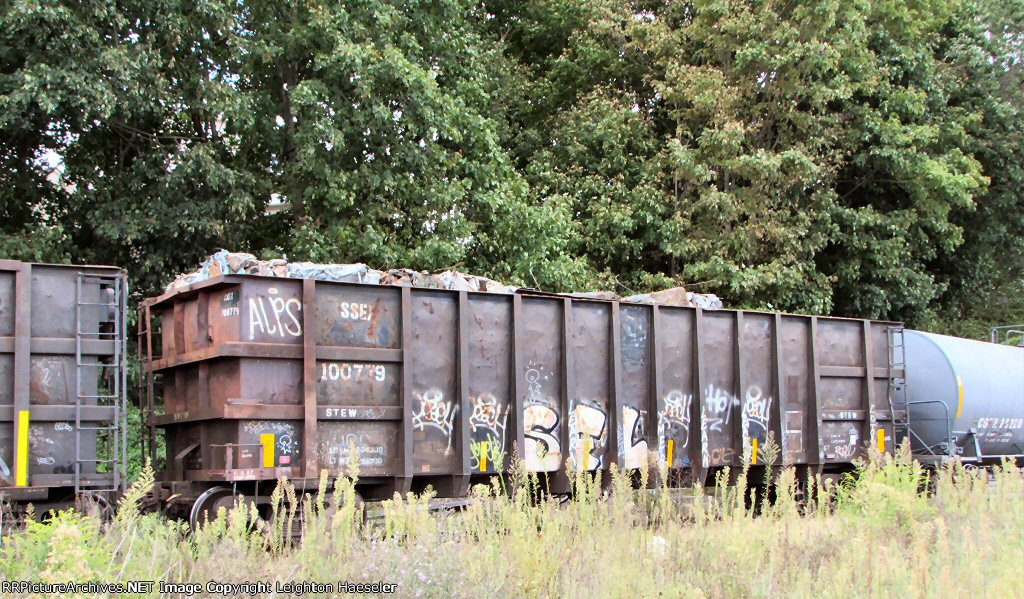 SSEX 100779 (ex-JTSX 100779, ex-SATX 3038) loaded