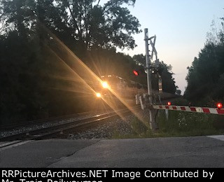 BNSF Railroad Train Meet