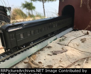 Heavyweight Pullman Car in Shed