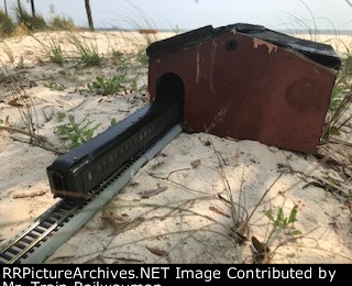 heavyweight Pullman car on Shed