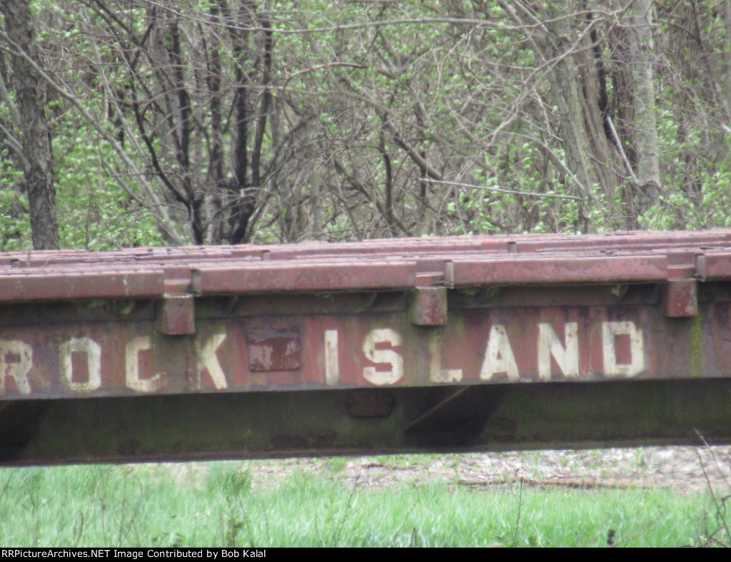 Rock Island Flat Car RI 92874