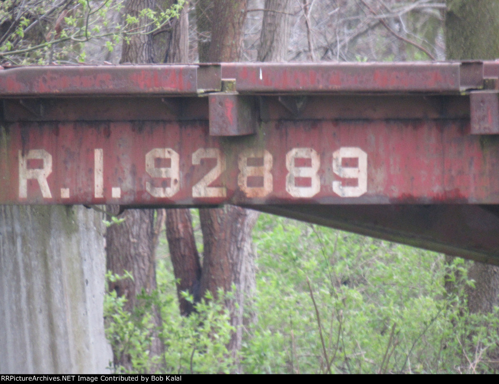 Rock Island Flat Car RI 92889