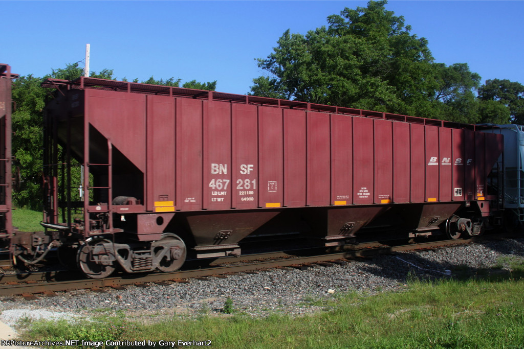 BNSF 467281 - Burlington Northern Santa Fe
