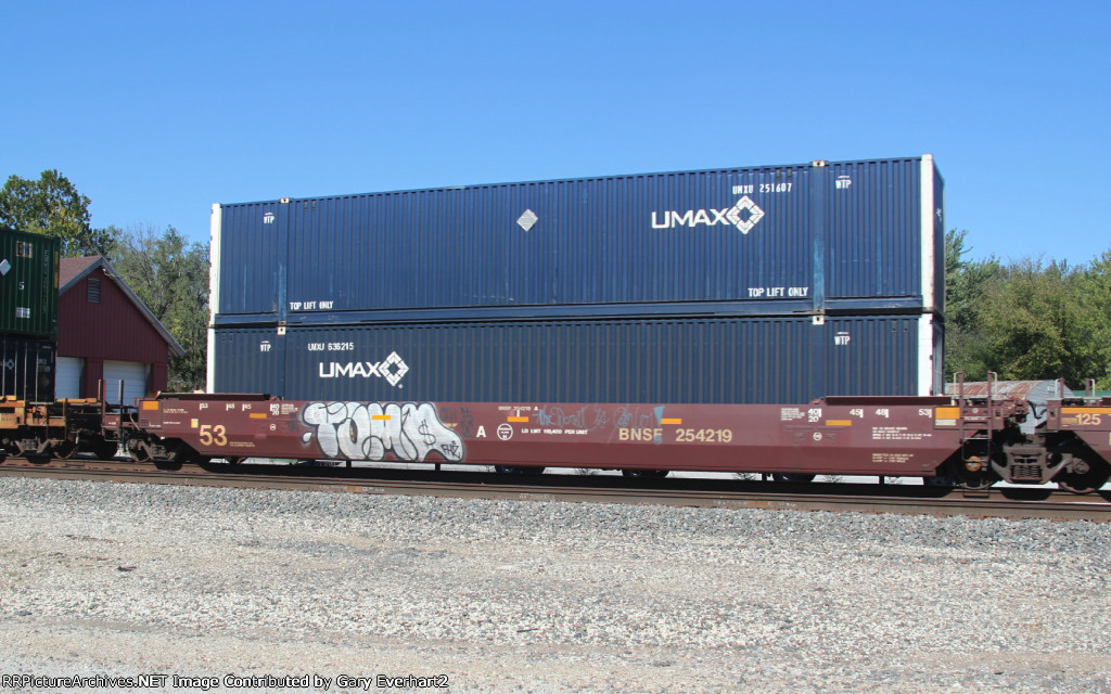 BNSF 254219, A section