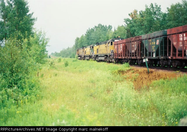 6706 east heads towards Escanaba.