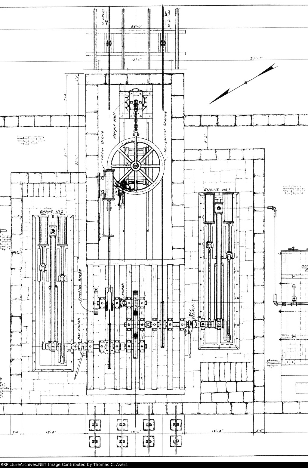 "Allegheny Portage Railroad, Engine House, Frame 2, 1833