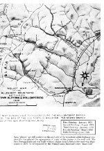 "Allegheny Portage Railroad, Relief Map, Frame 3, 1896