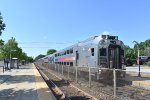 NJT Train # 1723 departs Ramsey Main St Station heading away from me 