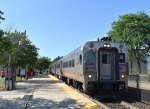 NJT Train # 78 arrriving into Ramsey Main St Station with a NJT Comet V Cab leading