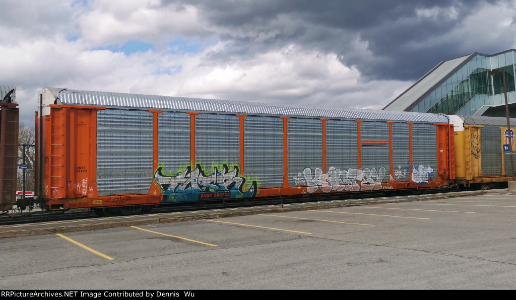 BNSF 28823 (Body) BNSF 300723 (Flat)