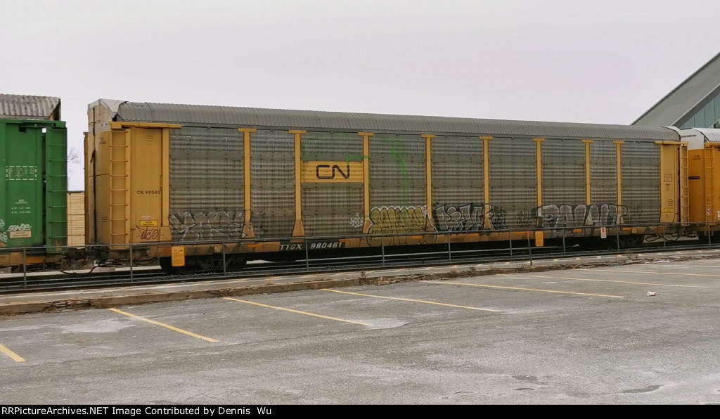 CN 99040 (Body) TTGX 980461 (Flat)