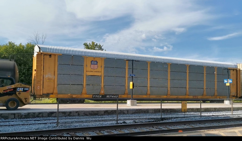 DRGW 471 (Body) TTGX 157442 (Flat)