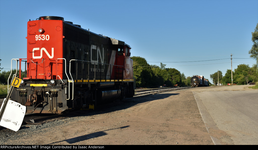 CN 9530 looking at tomorrows haul
