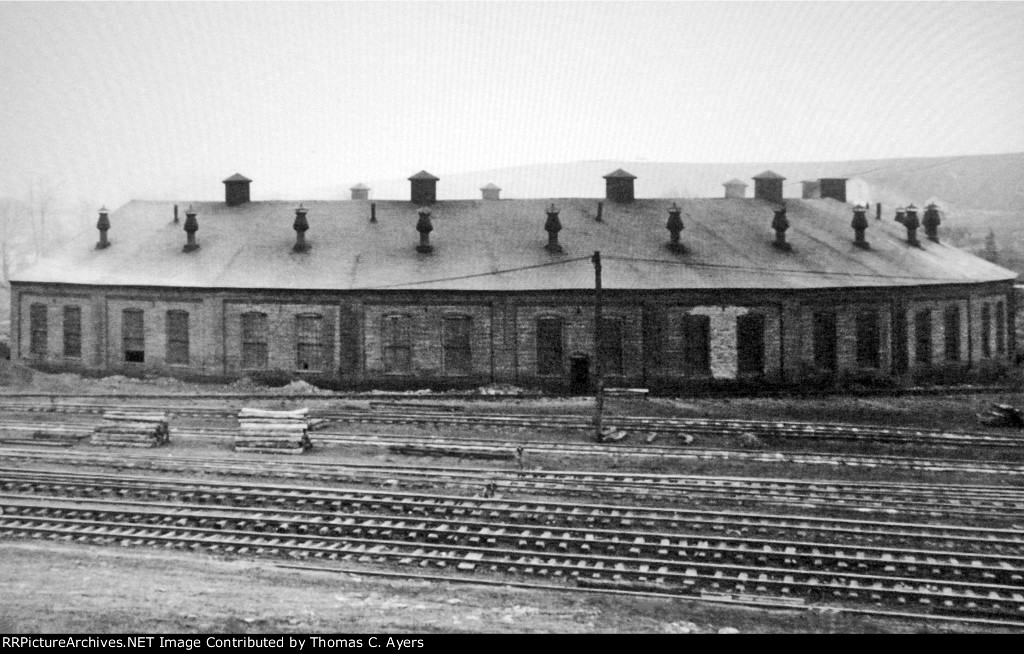 PRR Bellwood Roundhouse, c. 1903