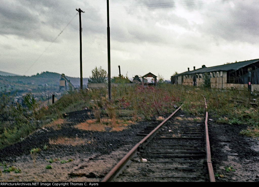 PRR Westbound Receiving Yard in East Altoona, 1965