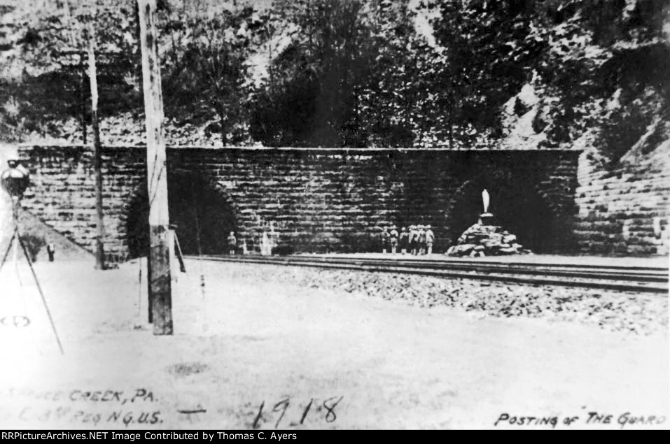 WWI Tunnel Defenses, Spruce Creek, #1 of 2, c. 1918