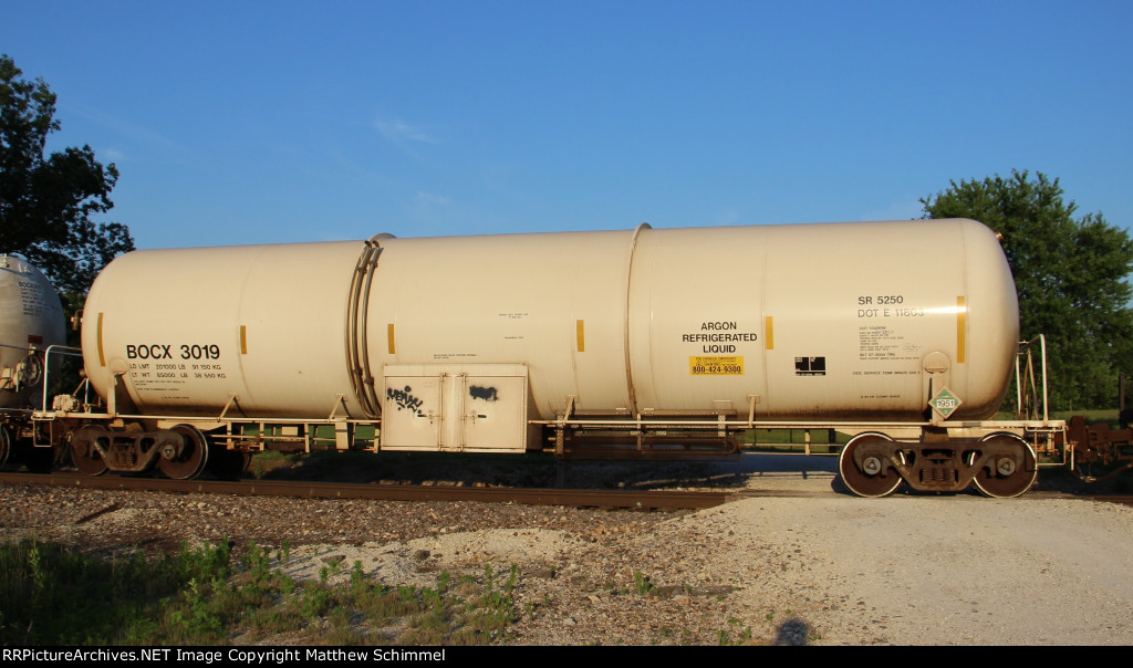 Argon Refrigerated Liquid Tanker