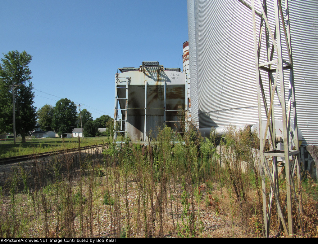Blandinsville Il. Grain Elevator ALAB 9815 EX Rock Island Hopper