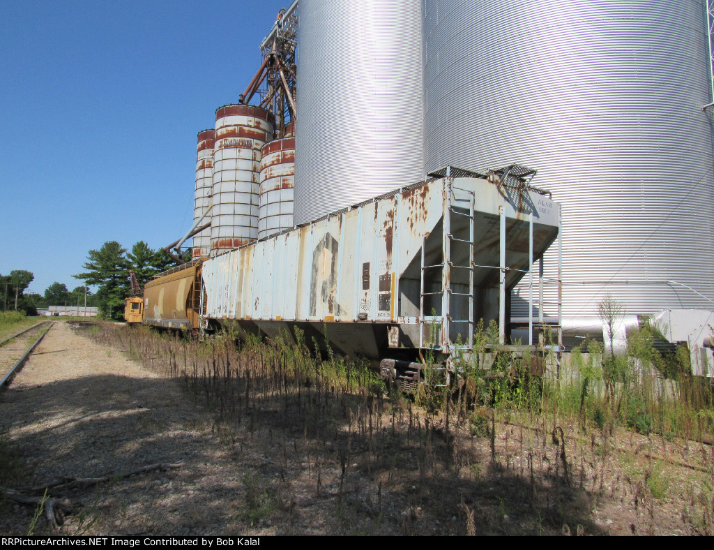 Blandinsville Il. Grain Elevator ALAB 9815 EX Rock Island Hopper