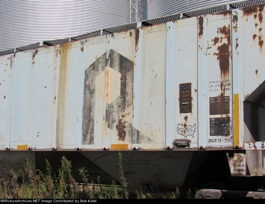 Blandinsville Il. Grain Elevator ALAB 9815 EX Rock Island Hopper