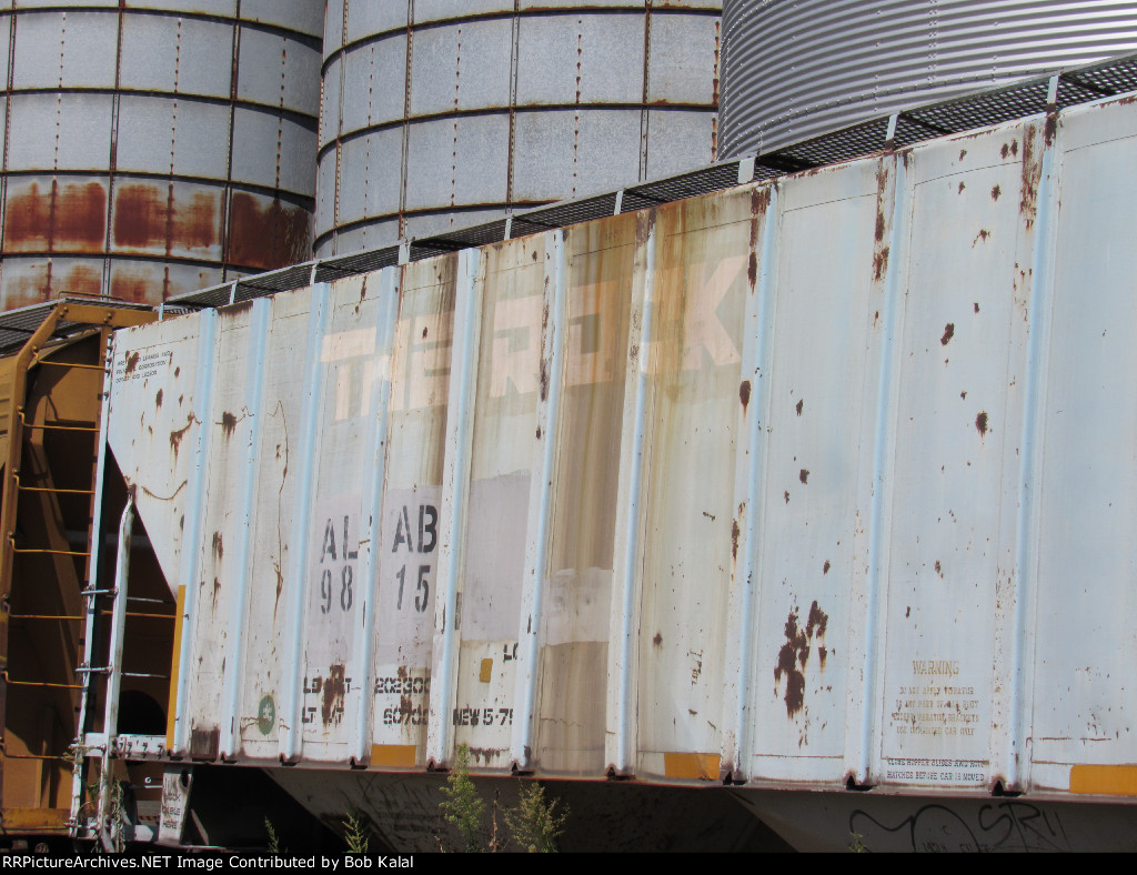 Blandinsville Il. Grain Elevator ALAB 9815 EX Rock Island Hopper