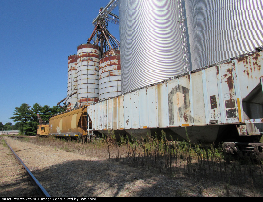 Blandinsville Il. Grain Elevator ALAB 9815 EX Rock Island Hopper