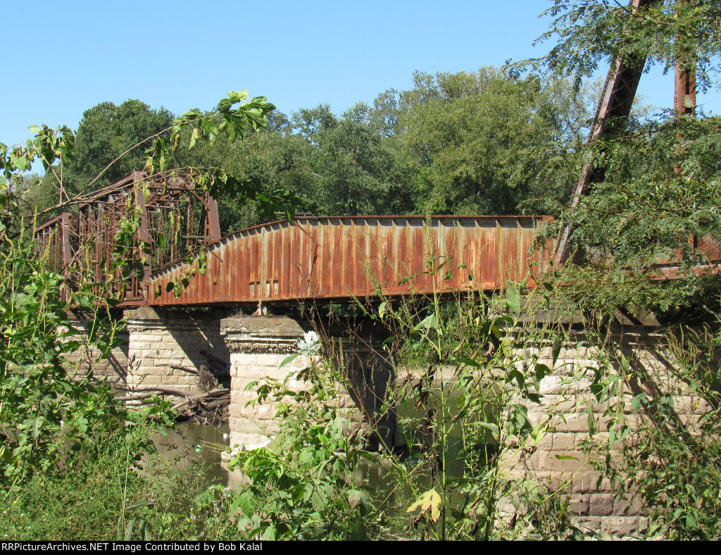 Riverton Indiana IC Railroad, INRD Wabash River Bridge