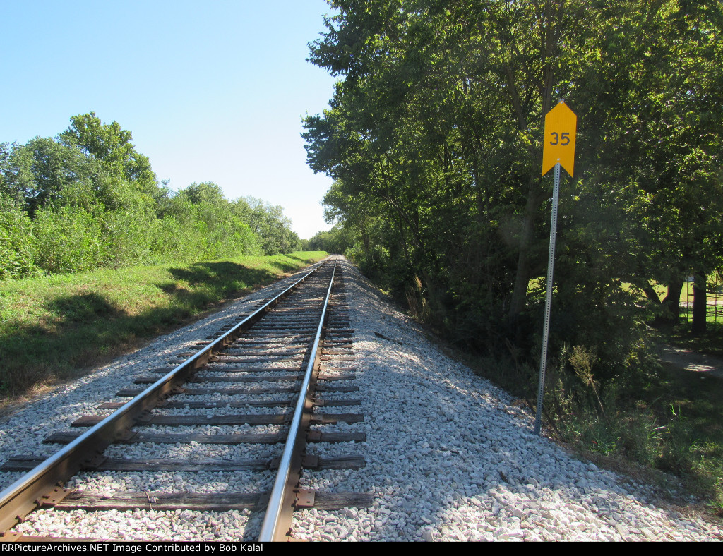 approach to Trestle looking East