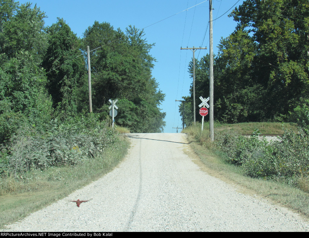 Riverton In. IC Railroad, INRD CNTY RD 775 Crossing
