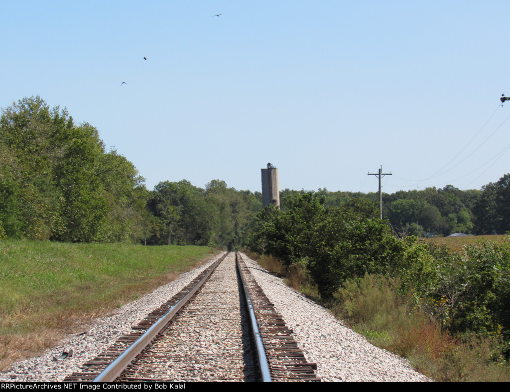 Riverton In. IC Railroad, INRD CNTY RD 775 Crossing