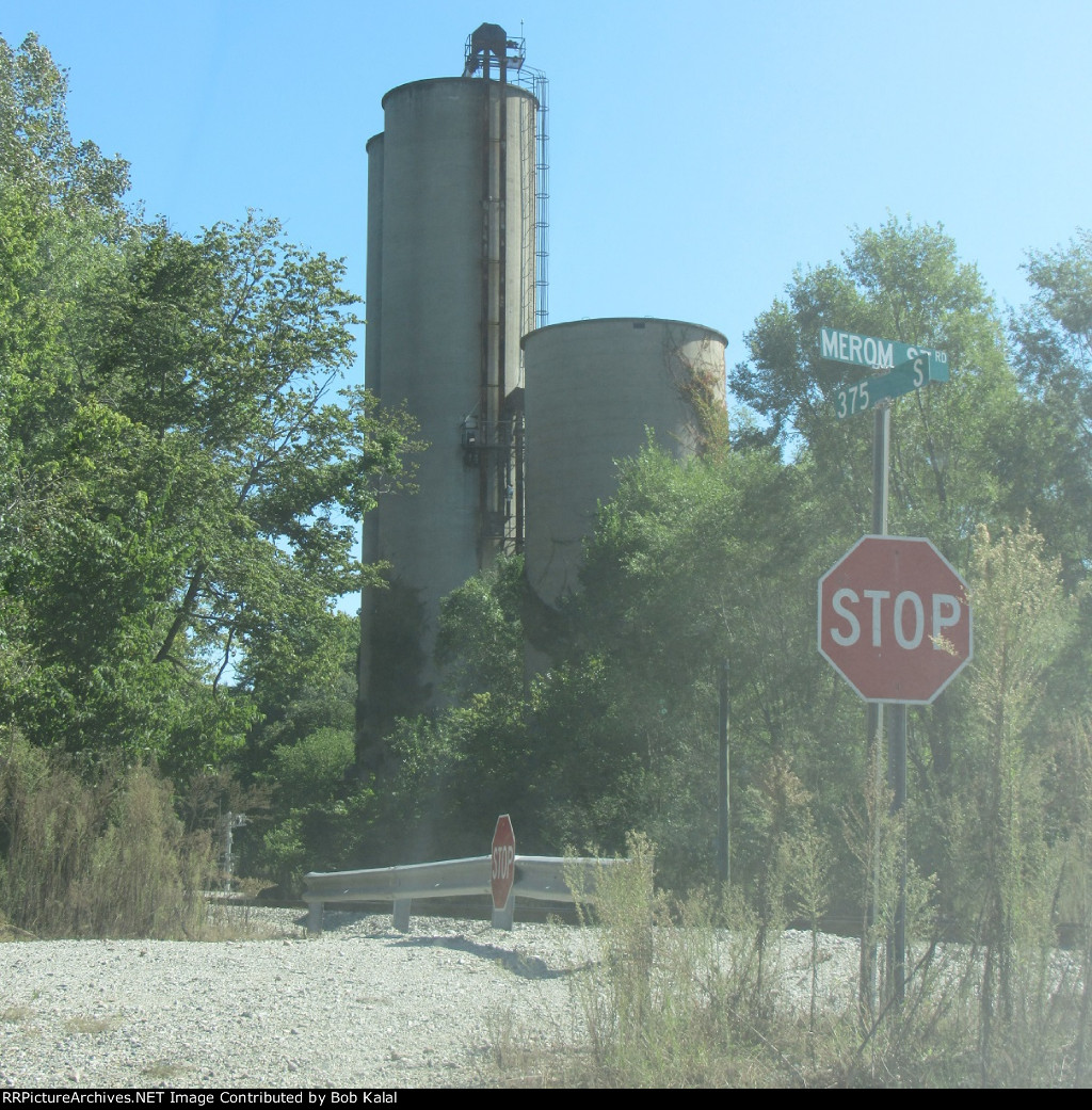 Merom Station Indiana Silos