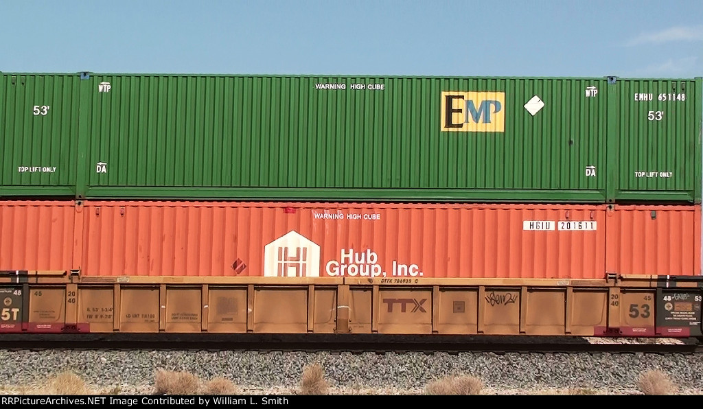 WB Intermodal Frt at Erie NV -51