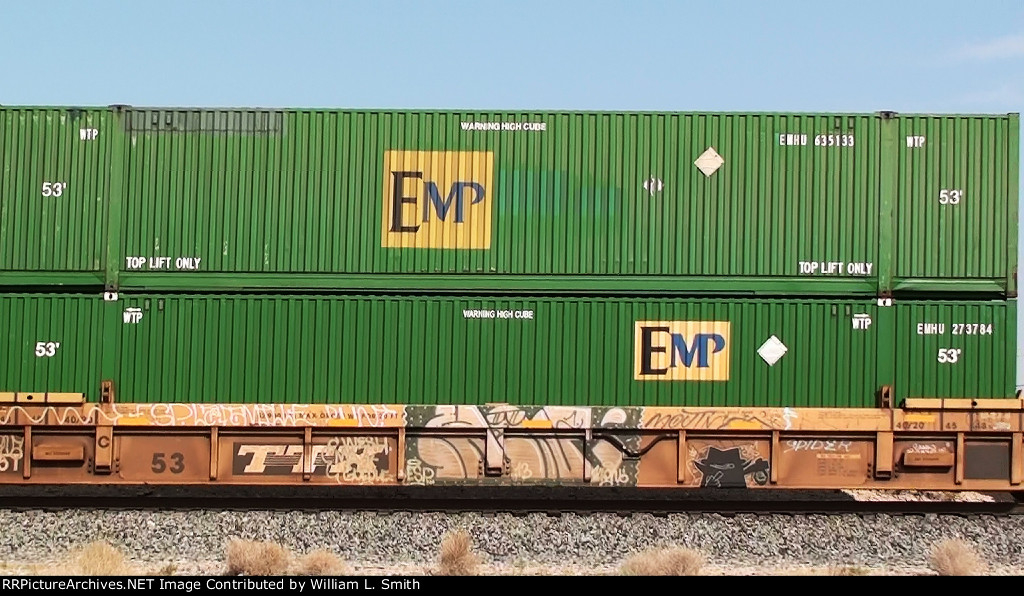 WB Intermodal Frt at Erie NV -78
