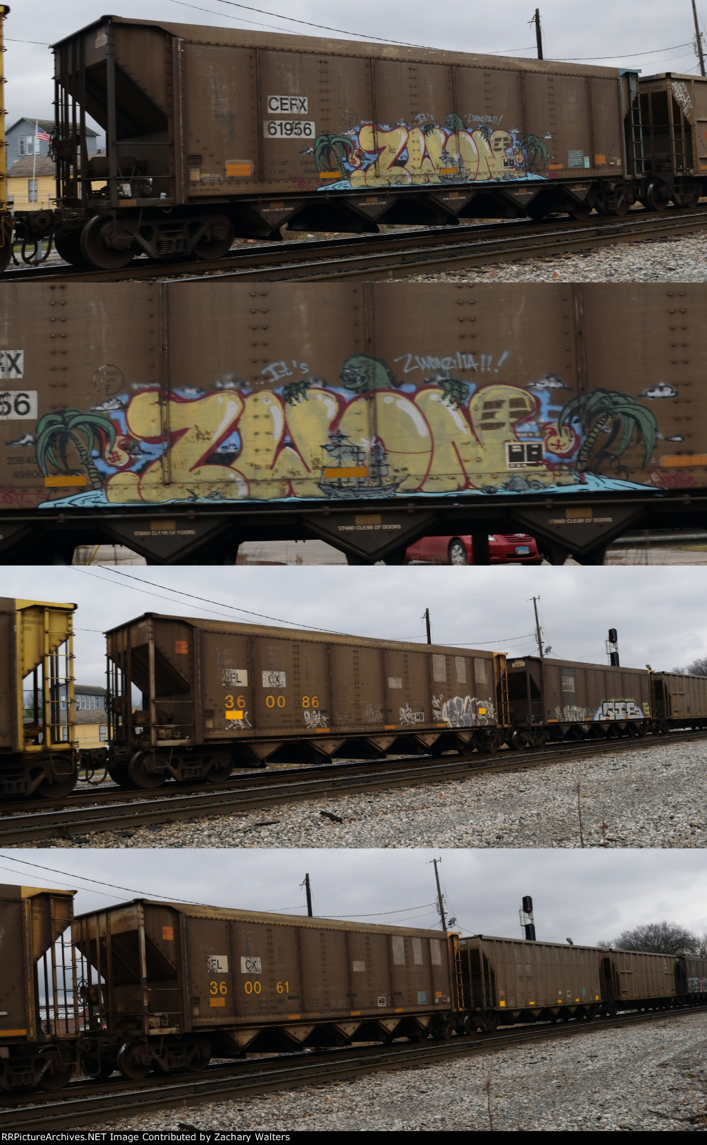 CEFX FLCX Coal Hoppers