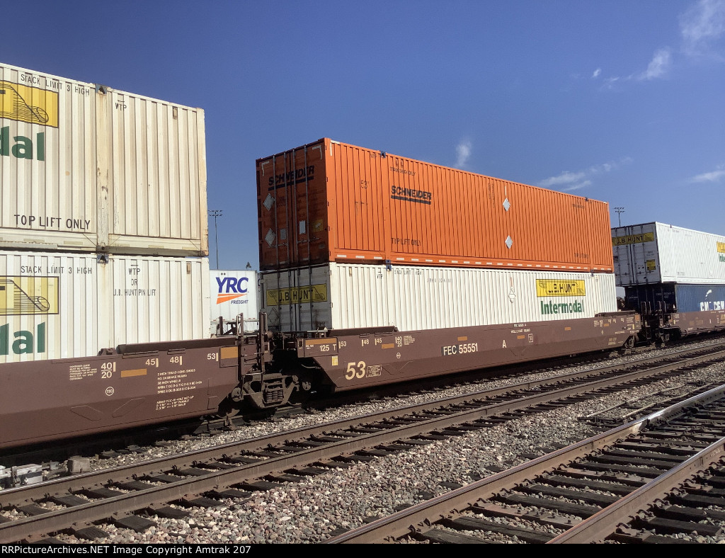 Another Pic of FEC 55551 at Commerce