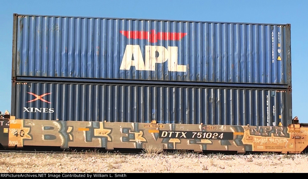 EB Intermodal Frt at Erie NV W-Pusher -10