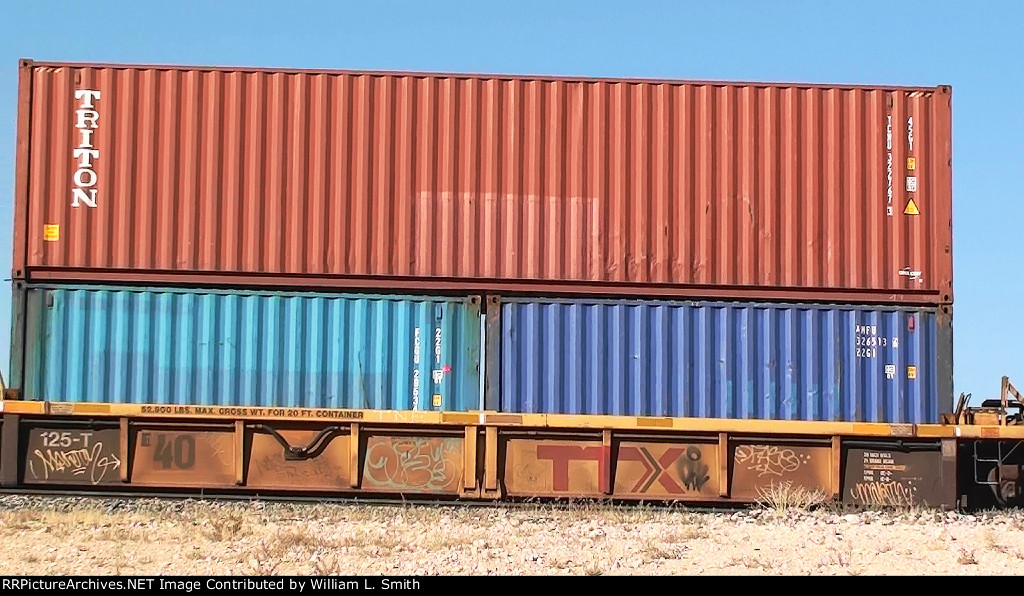 EB Intermodal Frt at Erie NV W-Pusher -26