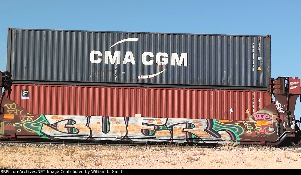 EB Intermodal Frt at Erie NV W-Pusher -31