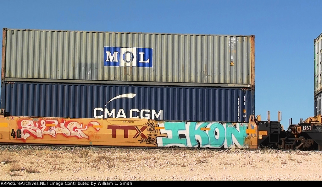 EB Intermodal Frt at Erie NV W-Pusher -49