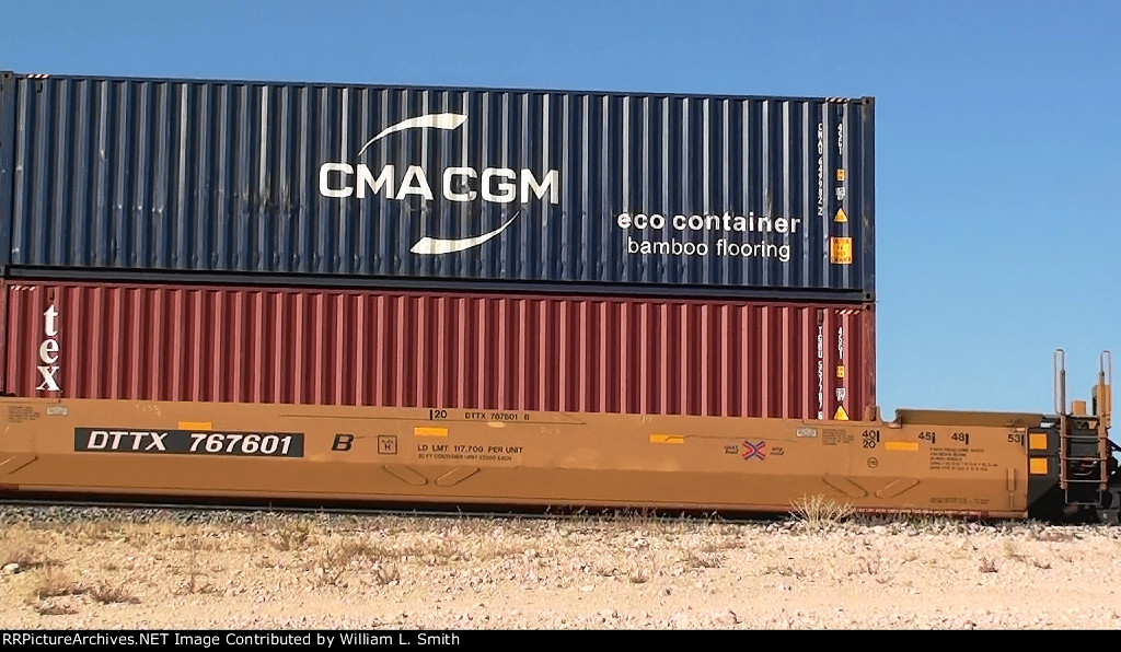 EB Intermodal Frt at Erie NV W-Pusher -69