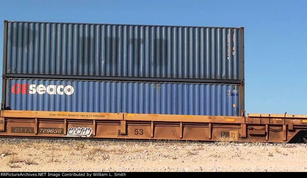 EB Intermodal Frt at Erie NV W-Pusher -82